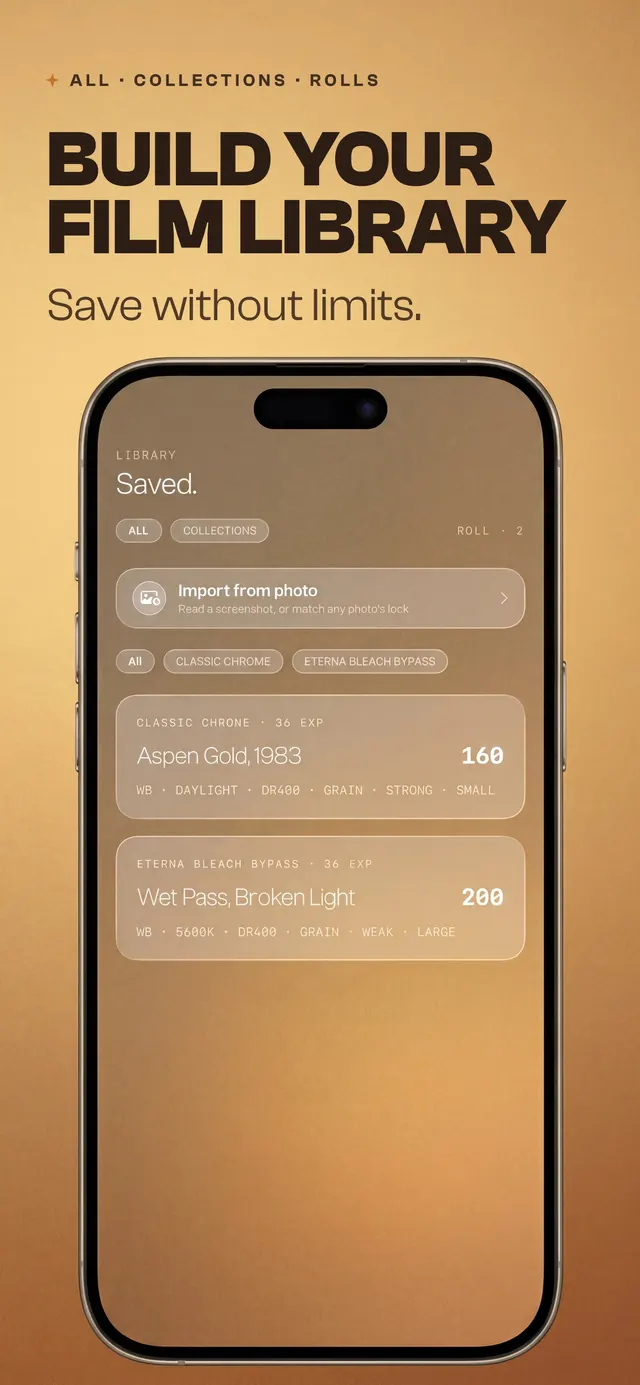FujiRecipes — App Store screenshot 5 of 5