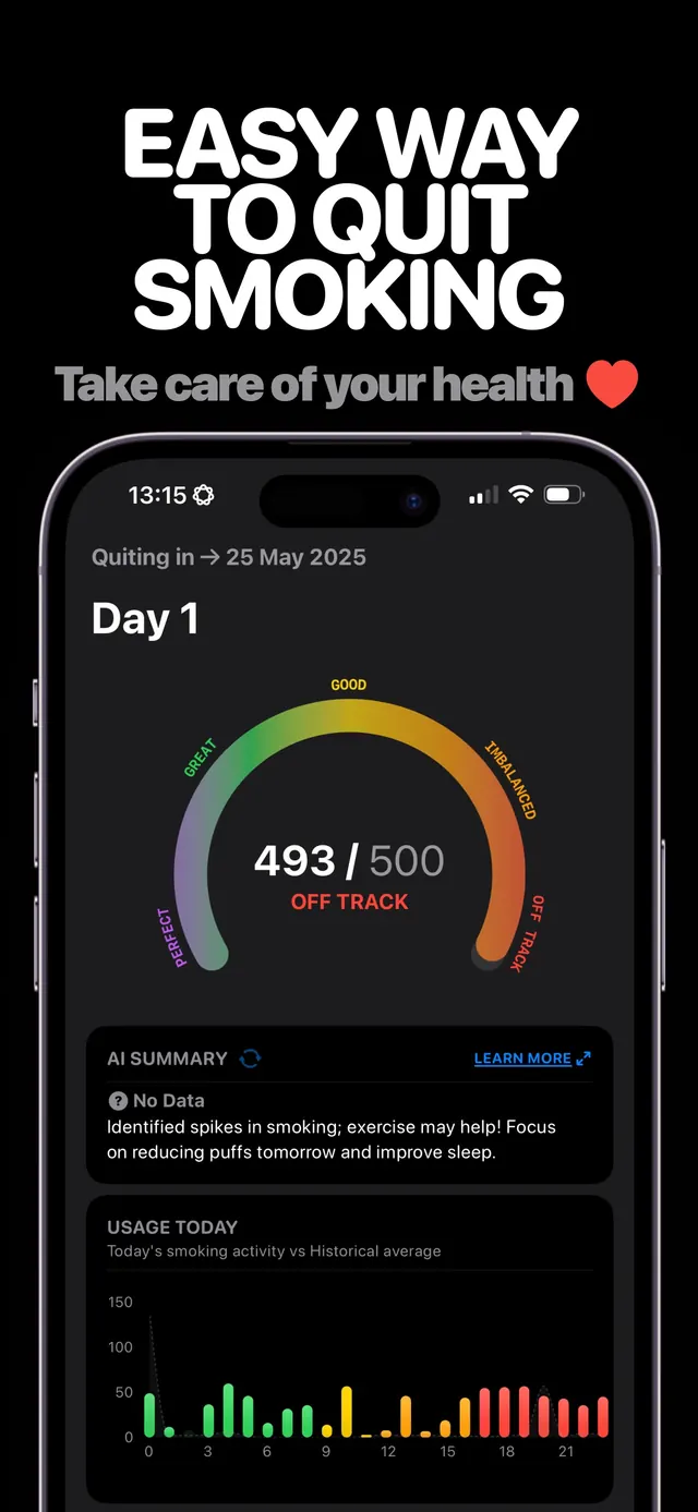 Quitify — App Store screenshot 1 of 5