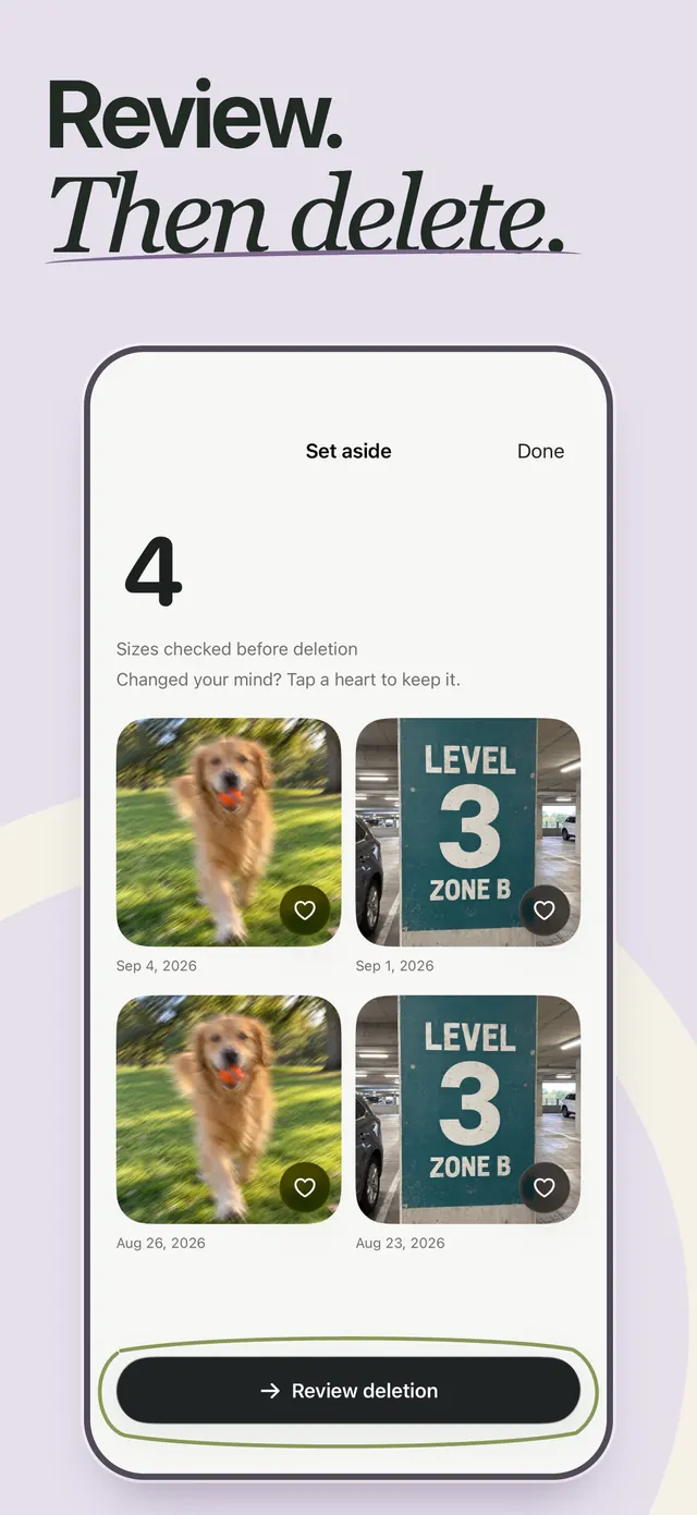 Winnow — App Store screenshot 5 of 5